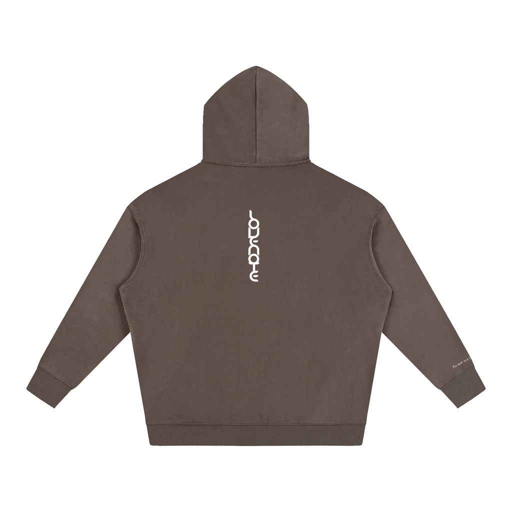 Smaller Notes - You are my soul sister  -  Oversize Fleeced Hoodie