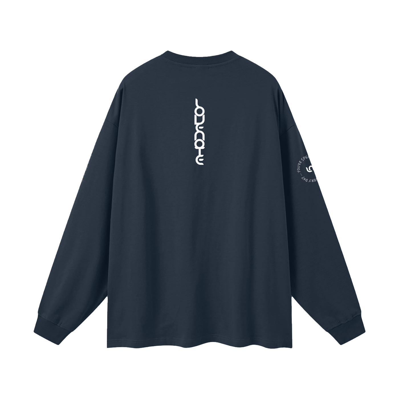 You're special and loved every day Oversized Unisex Long Sleeve T-Shirt