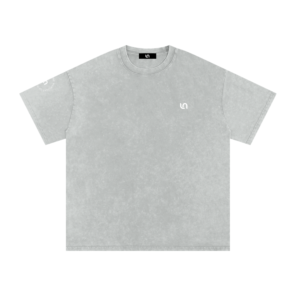 You are the highlight of my life - Snow Washed Oversized Cotton T-Shirt
