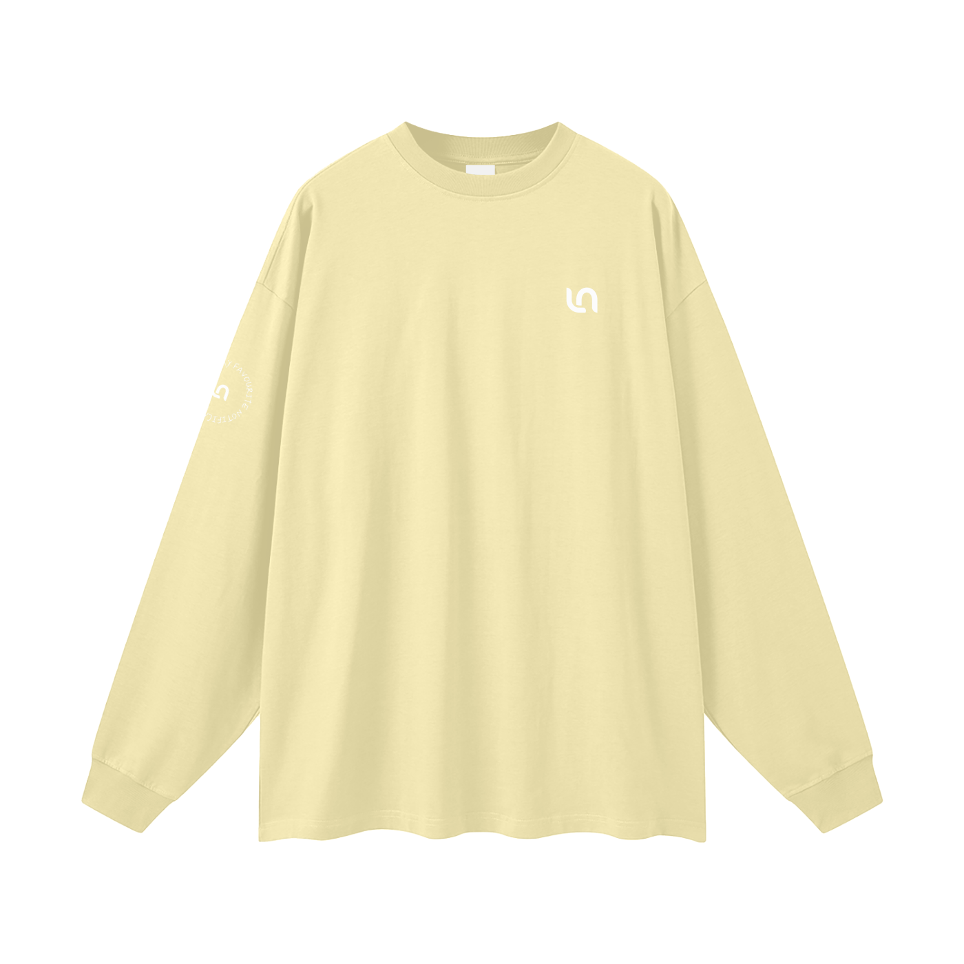 You're my favourite notification Oversized Unisex Long Sleeve T-Shirt