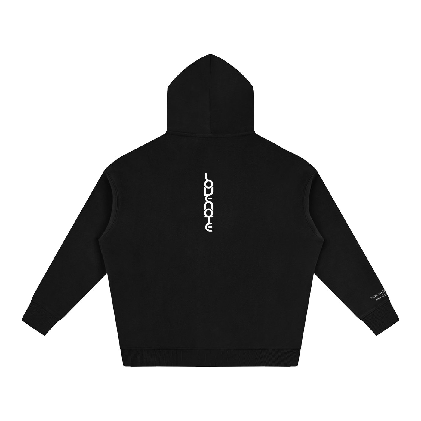 Smaller Notes - You're my favourite kind of trouble -  Oversize Fleeced Hoodie HT