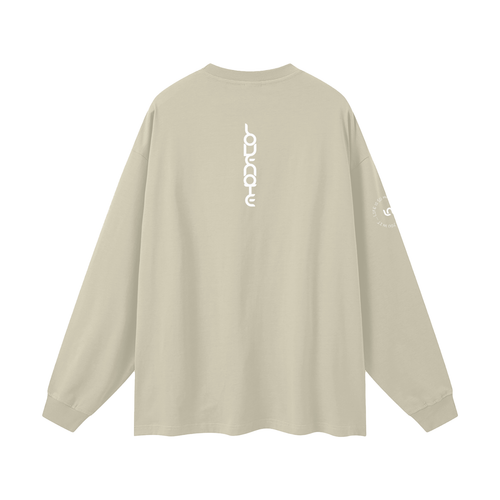 Life is so much brighter with you in it Oversized Unisex Long Sleeve T-Shirt