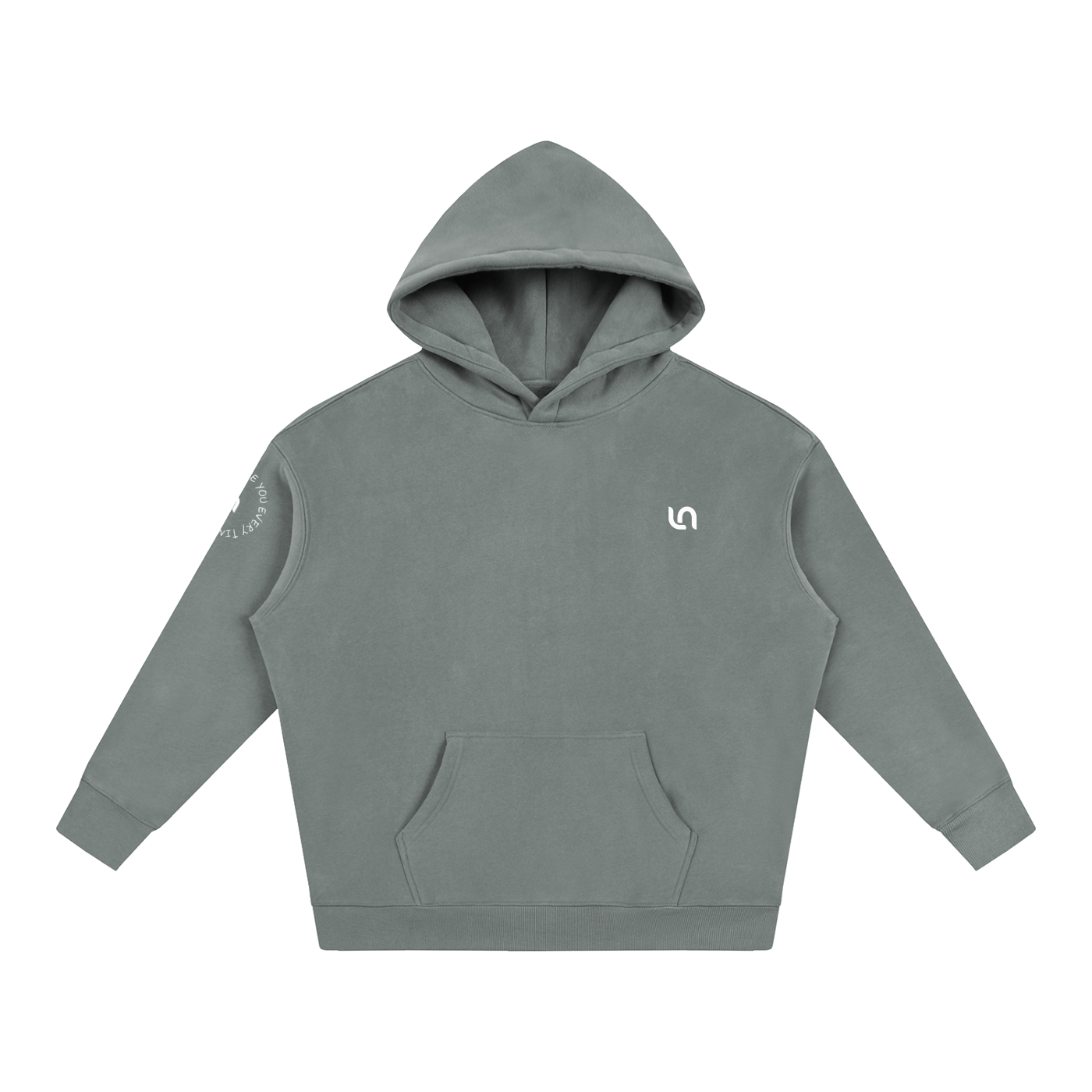 I’d choose you every time Oversize Fleeced Hoodie