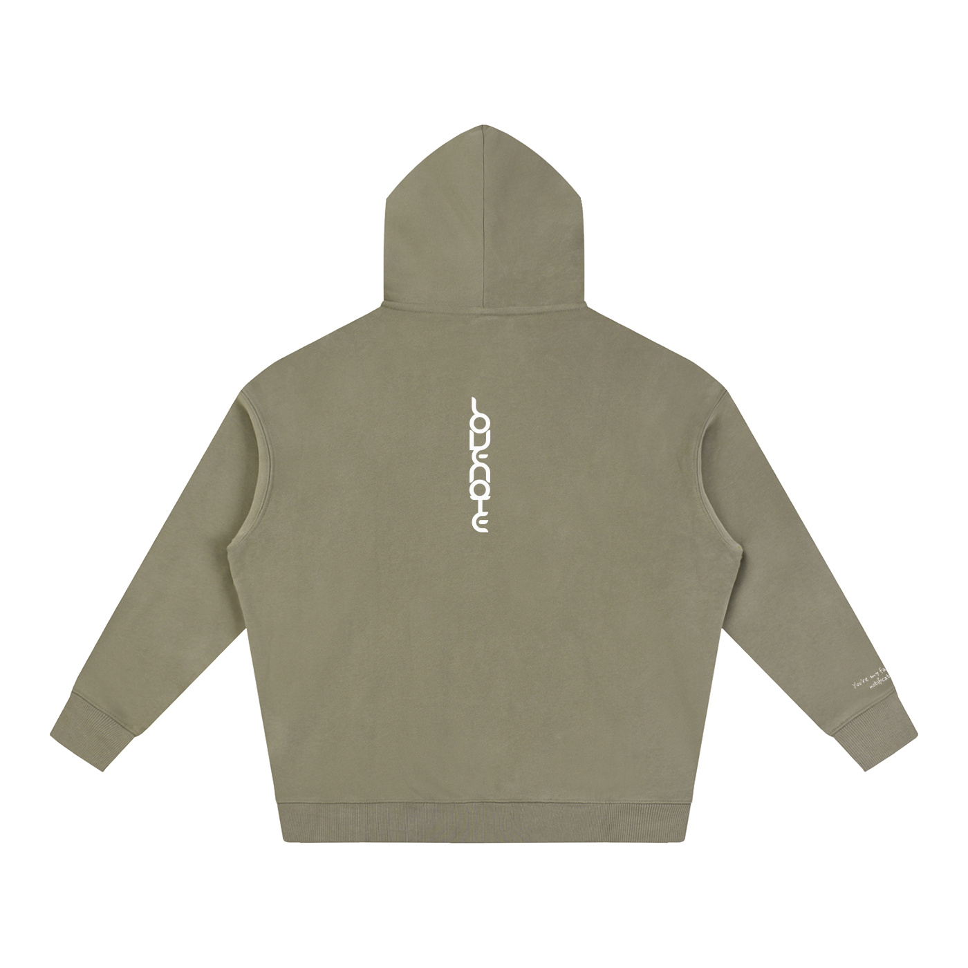 Smaller Notes - You're my favourite notification -  Oversize Fleeced Hoodie HT