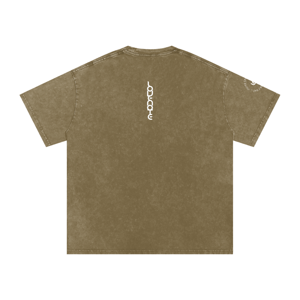 You're special and loved every day - Snow Washed Oversized Cotton T-Shirt