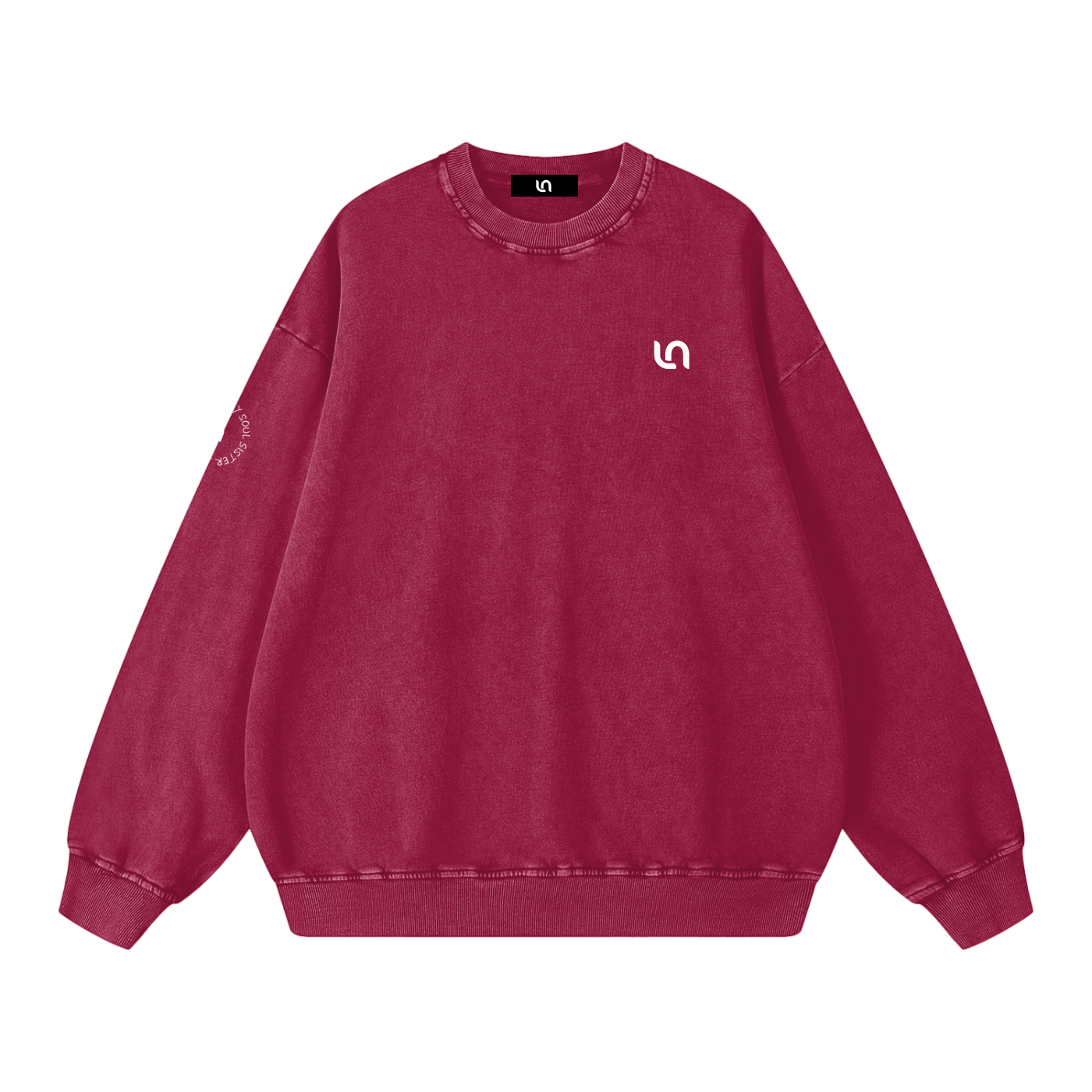 You are my soul sister - snow washed Oversized Sweatshirt