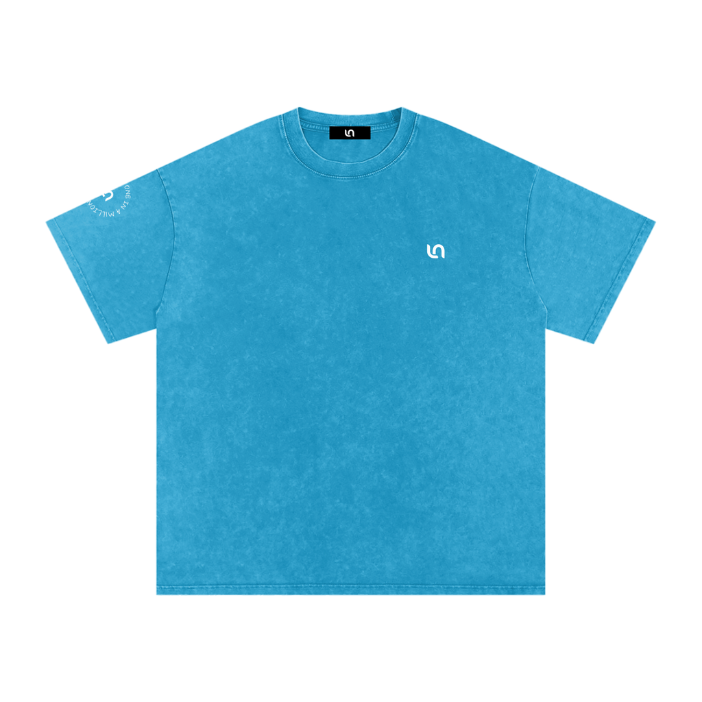 You are one in a million - Snow Washed Oversized Cotton T-Shirt
