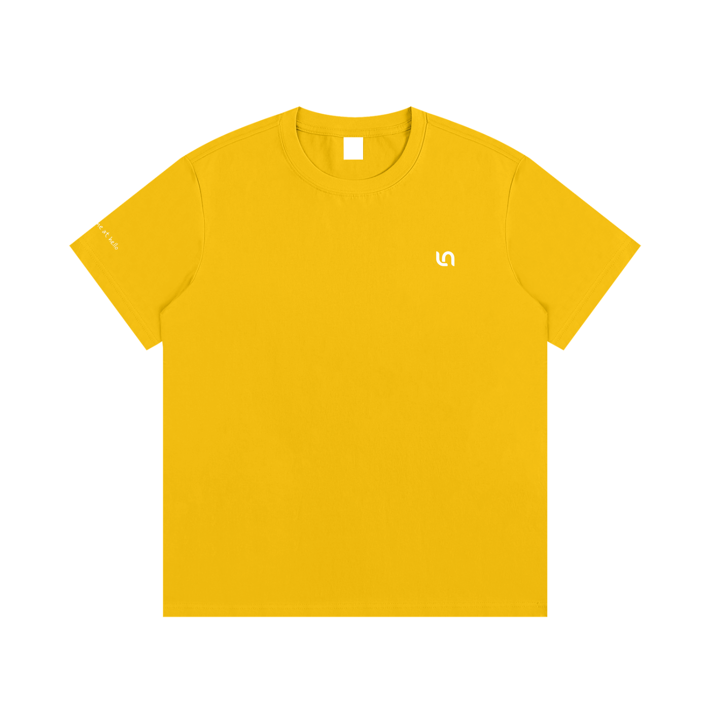 Smaller Notes - You had me at hello - Cotton T-Shirt