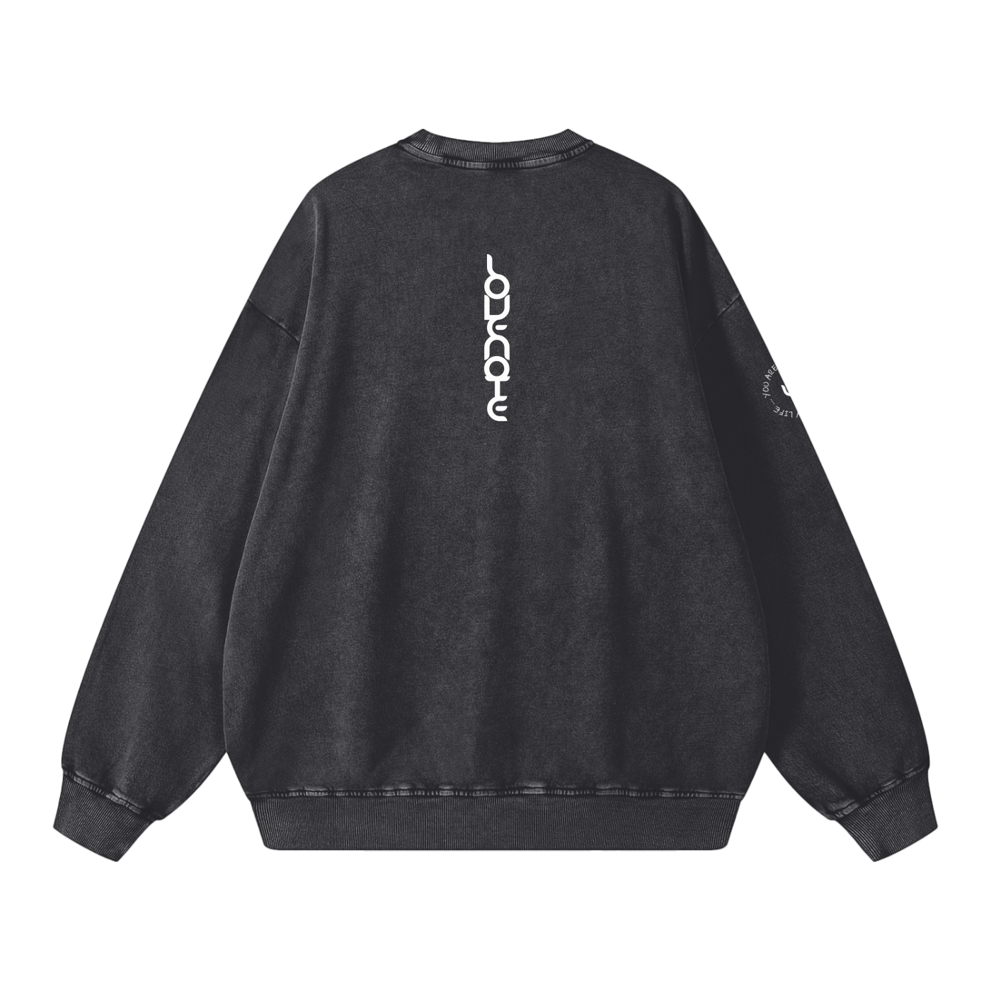 You are the highlight of my life - snow washed Oversized Sweatshirt
