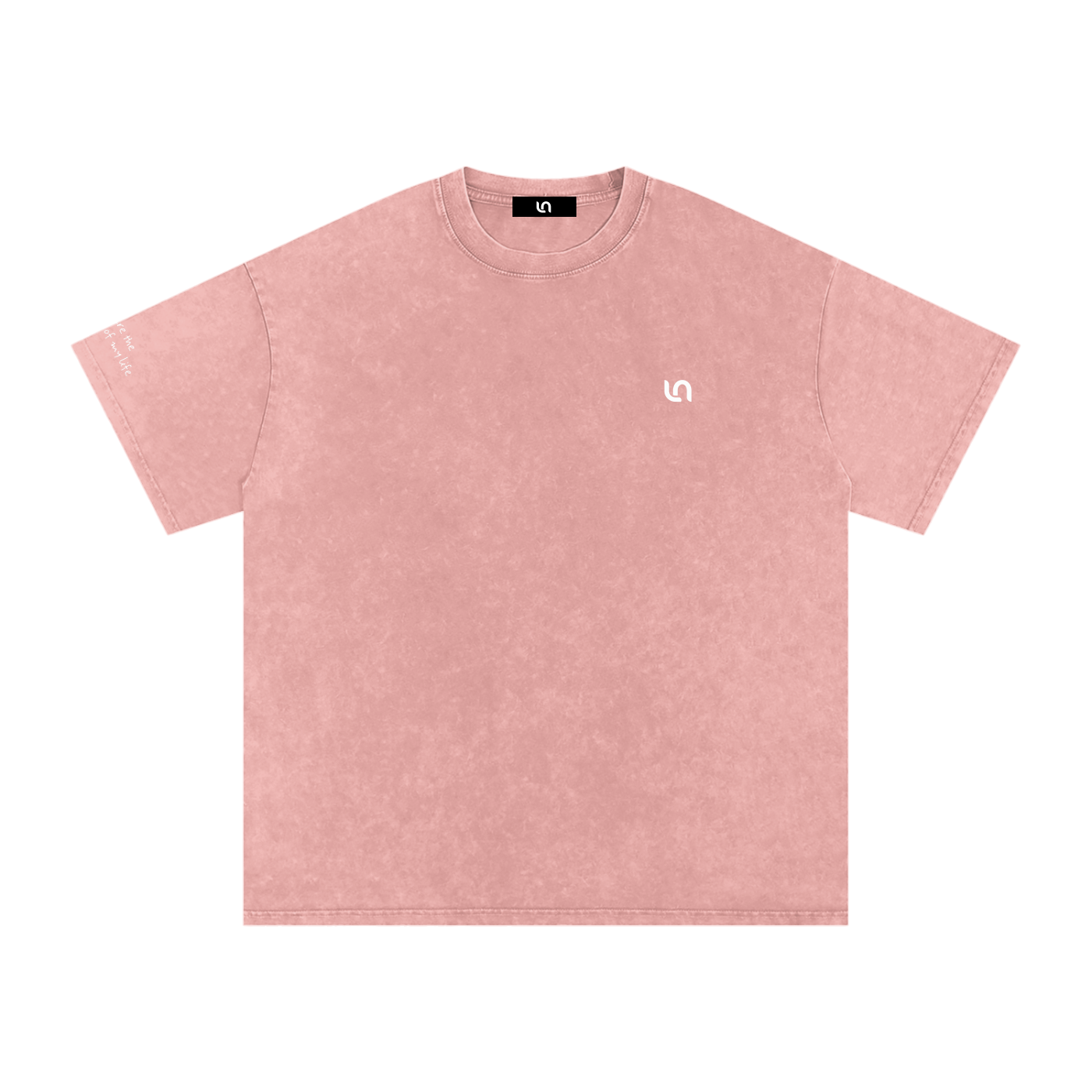 Smaller Notes - You are the highlight of my life - Snow Washed Oversized Cotton T-Shirt
