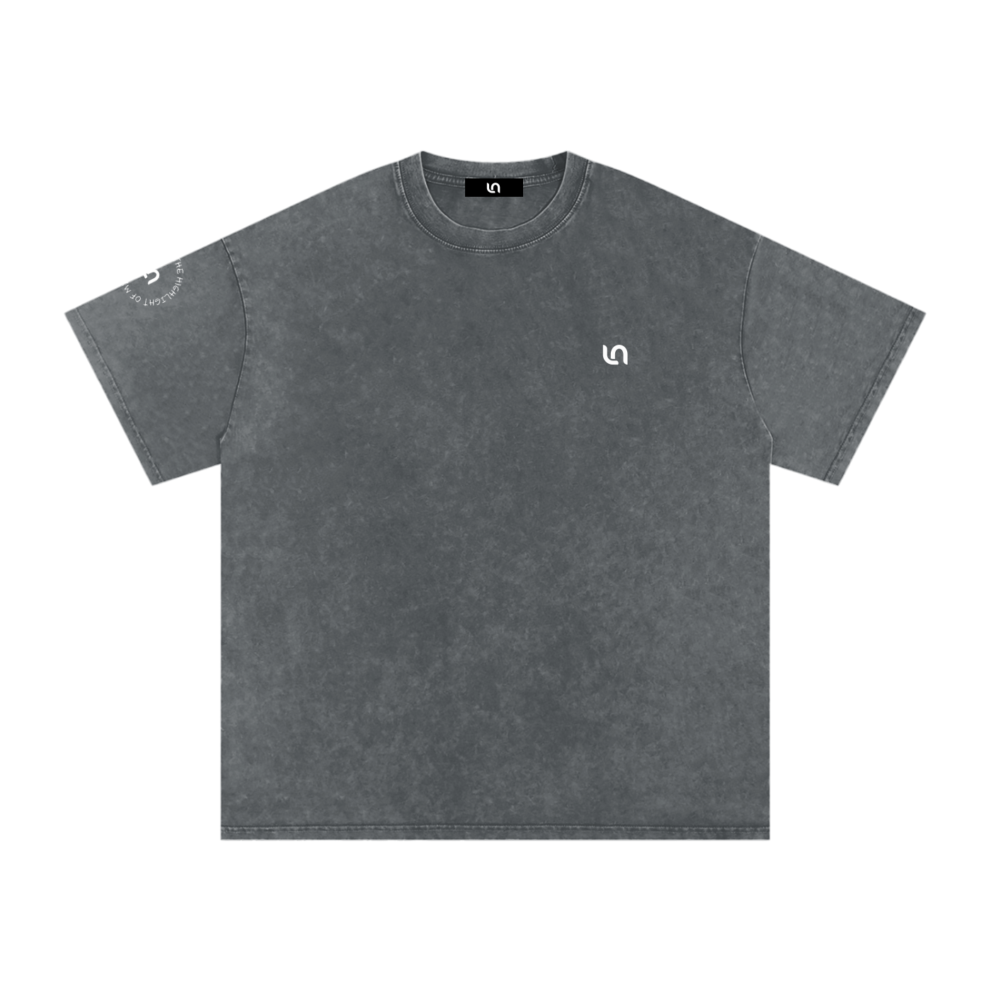 You are the highlight of my life - Snow Washed Oversized Cotton T-Shirt