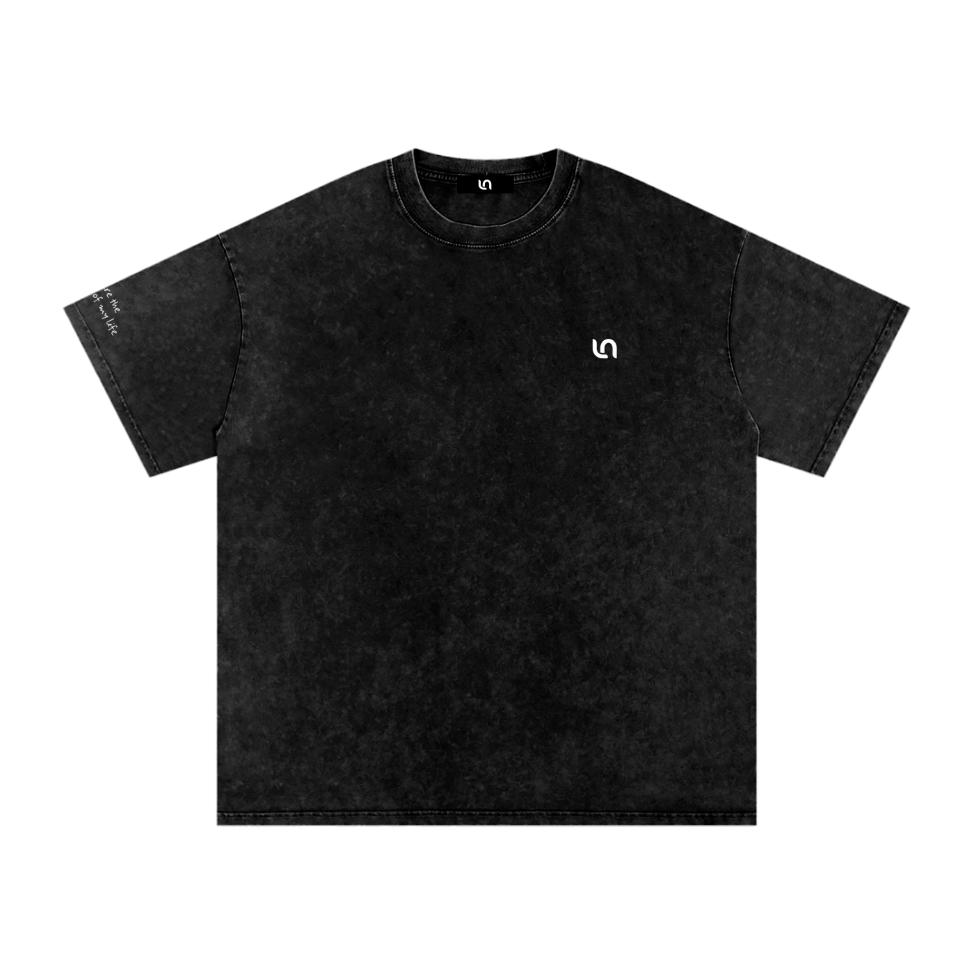 Smaller Notes - You are the highlight of my life - Snow Washed Oversized Cotton T-Shirt