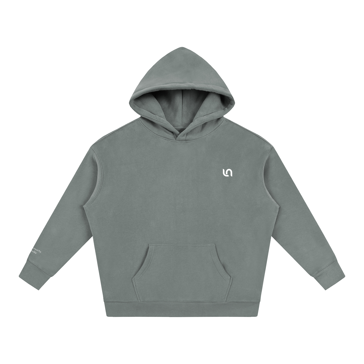 Smaller Notes - You're my favourite kind of trouble -  Oversize Fleeced Hoodie HT