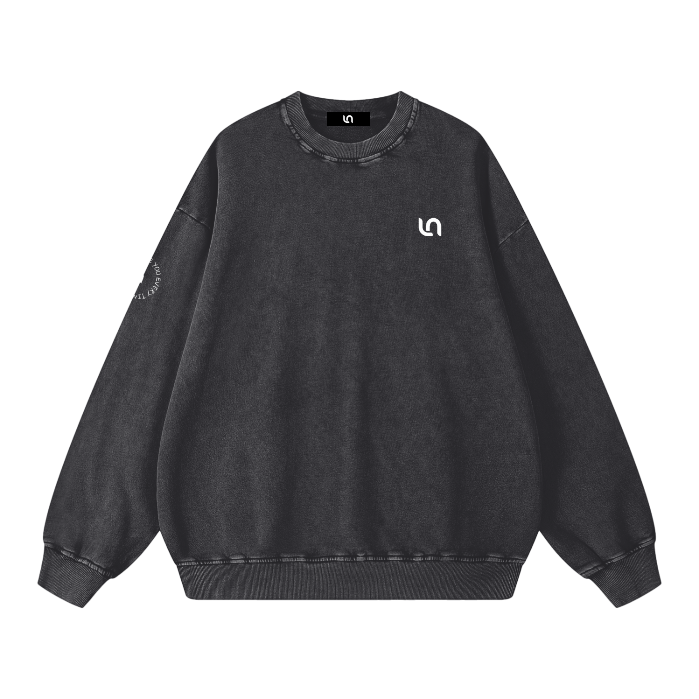I'd choose you every time - snow washed Oversized Sweatshirt