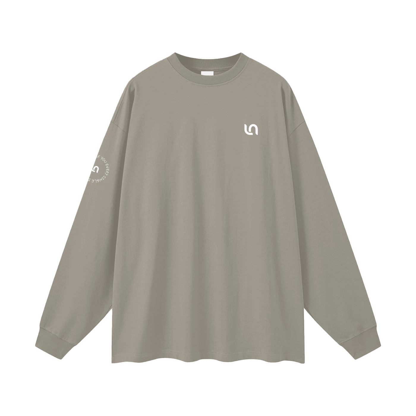 Proud of you every single day Oversized Unisex Long Sleeve T-Shirt