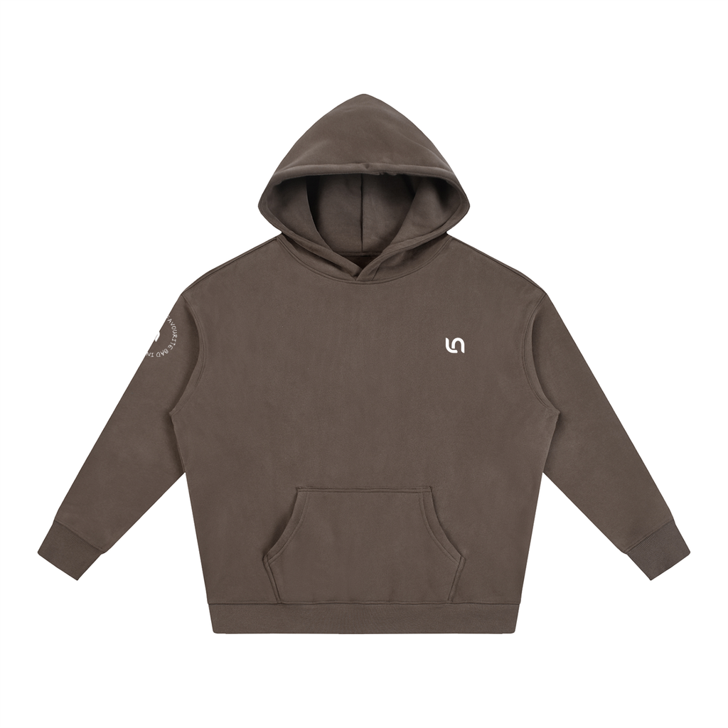 You’re my favourite bad influence Oversize Fleeced Hoodie