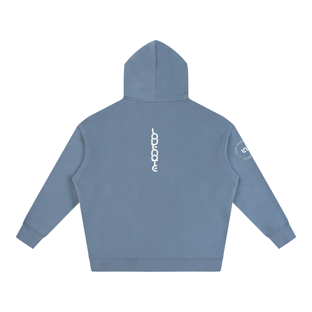 Your crazy matches my crazy Oversize Fleeced Hoodie