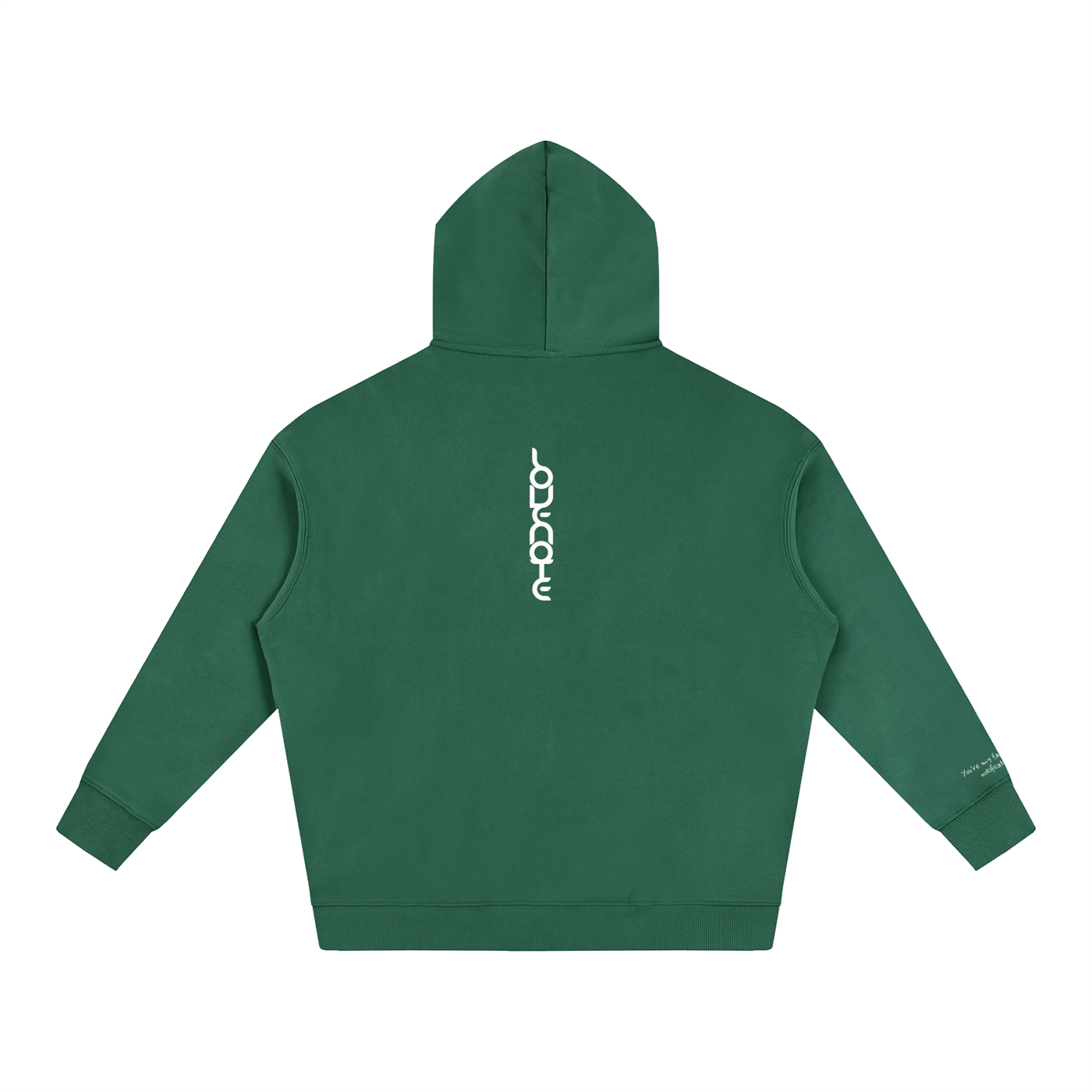 Smaller Notes - You're my favourite notification -  Oversize Fleeced Hoodie HT