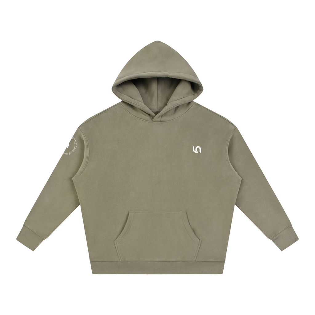 You're my daily dose of happiness Oversize Fleeced Hoodie