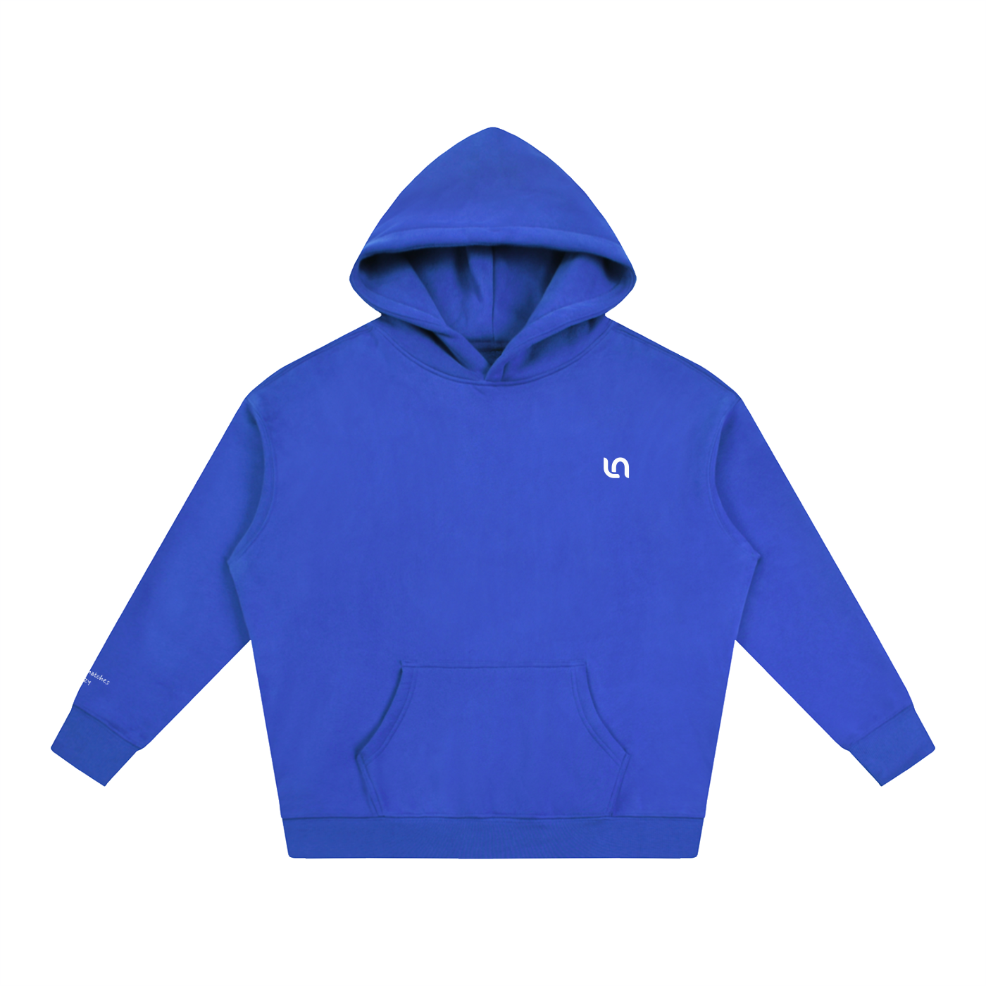 Smaller Notes - Your crazy matches my crazy -  Oversize Fleeced Hoodie HT