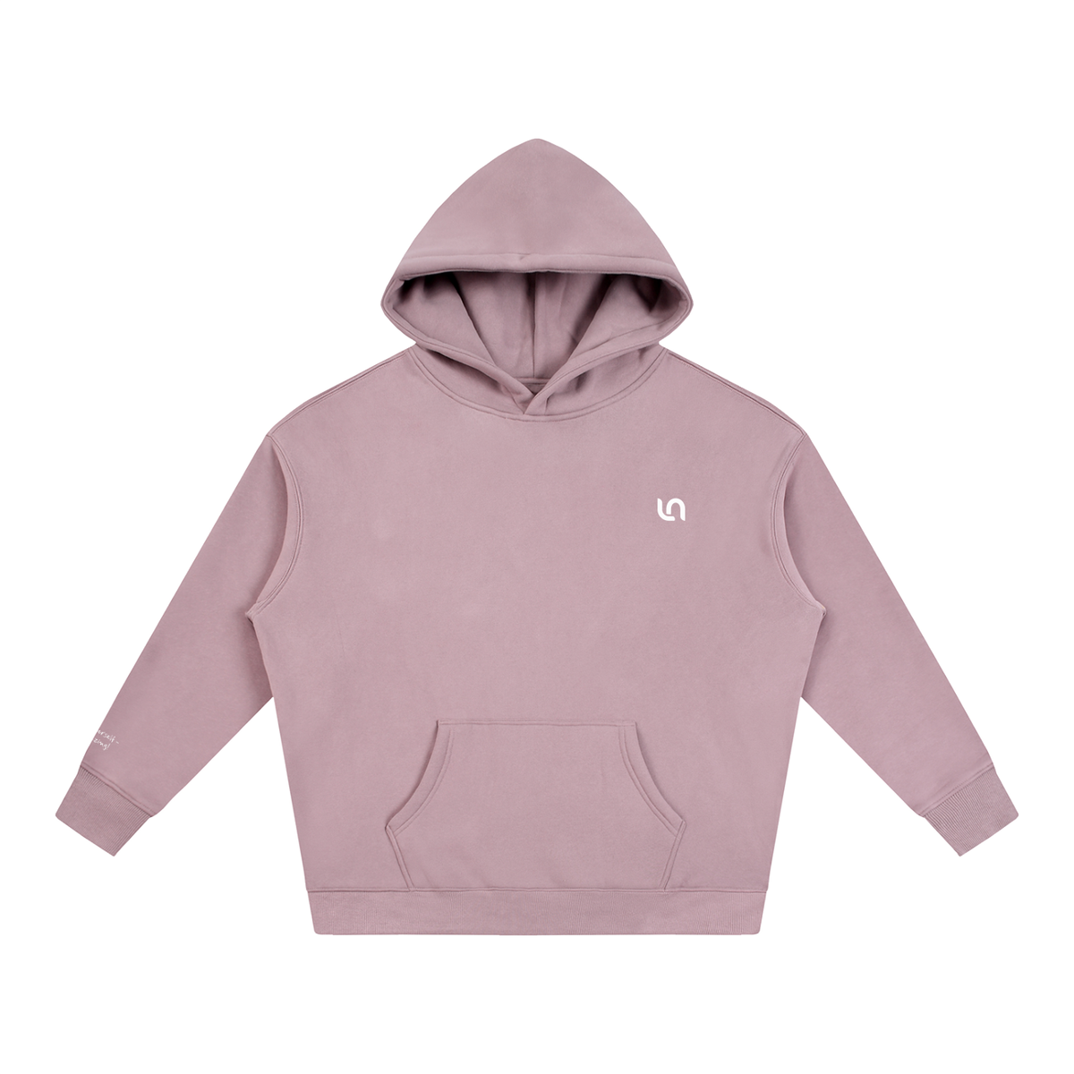 Smaller Notes - Believe in yourself - you're amazing! -  Oversize Fleeced Hoodie HT