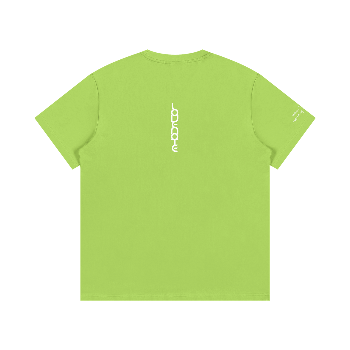 Smaller Notes - When I met you, everything made sense - Cotton T-Shirt