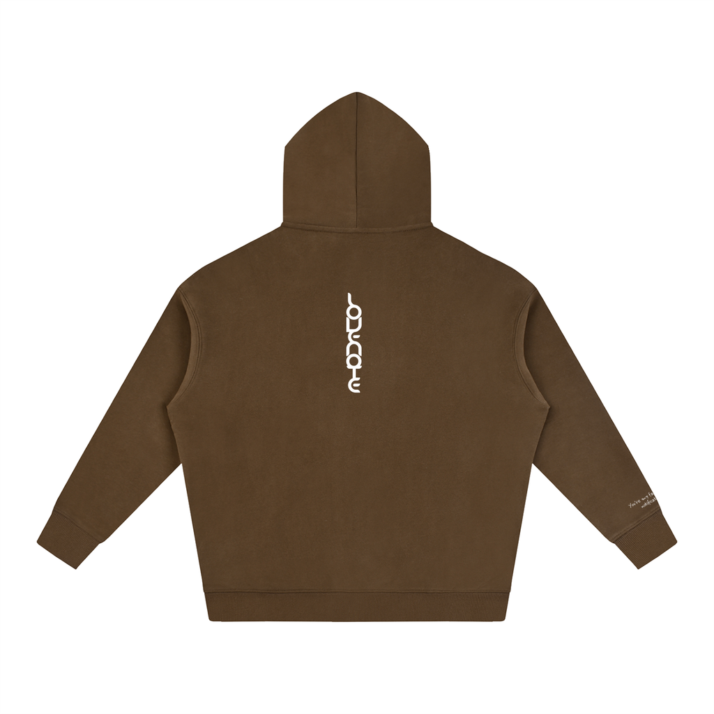 Smaller Notes - You're my favourite notification -  Oversize Fleeced Hoodie HT