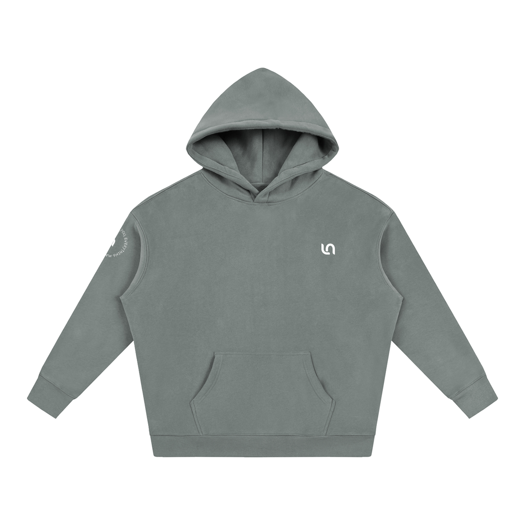 When I met you, everything made sense Oversize Fleeced Hoodie
