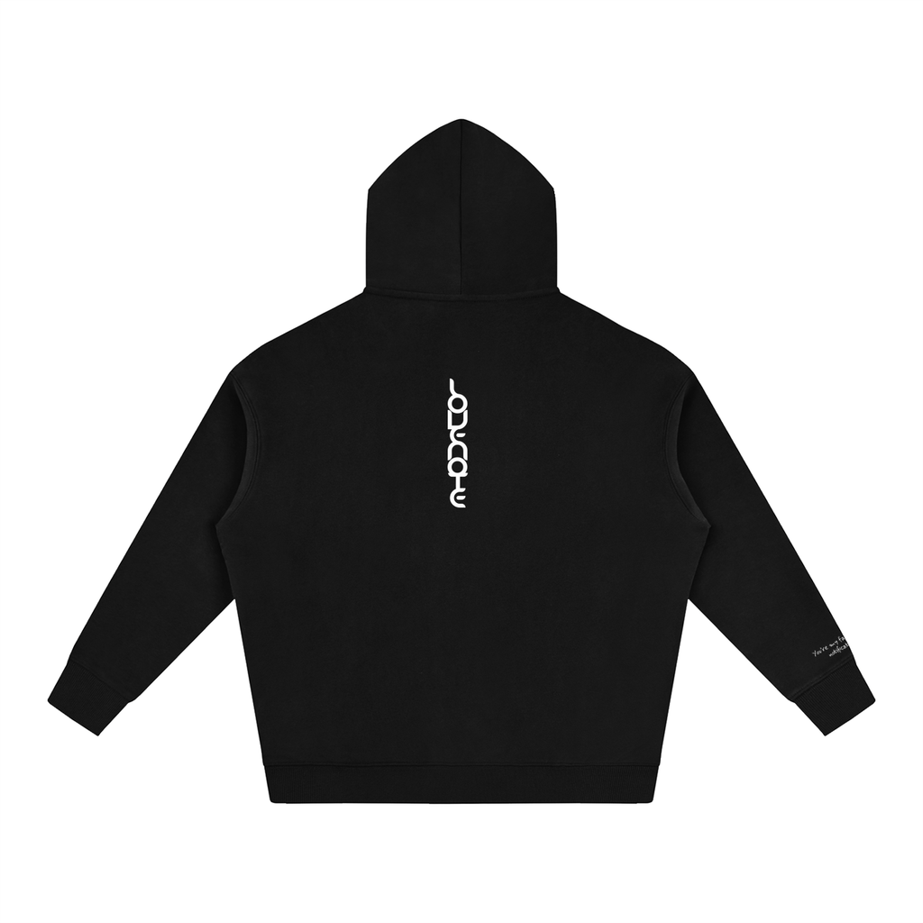 Smaller Notes - You're my favourite notification -  Oversize Fleeced Hoodie HT