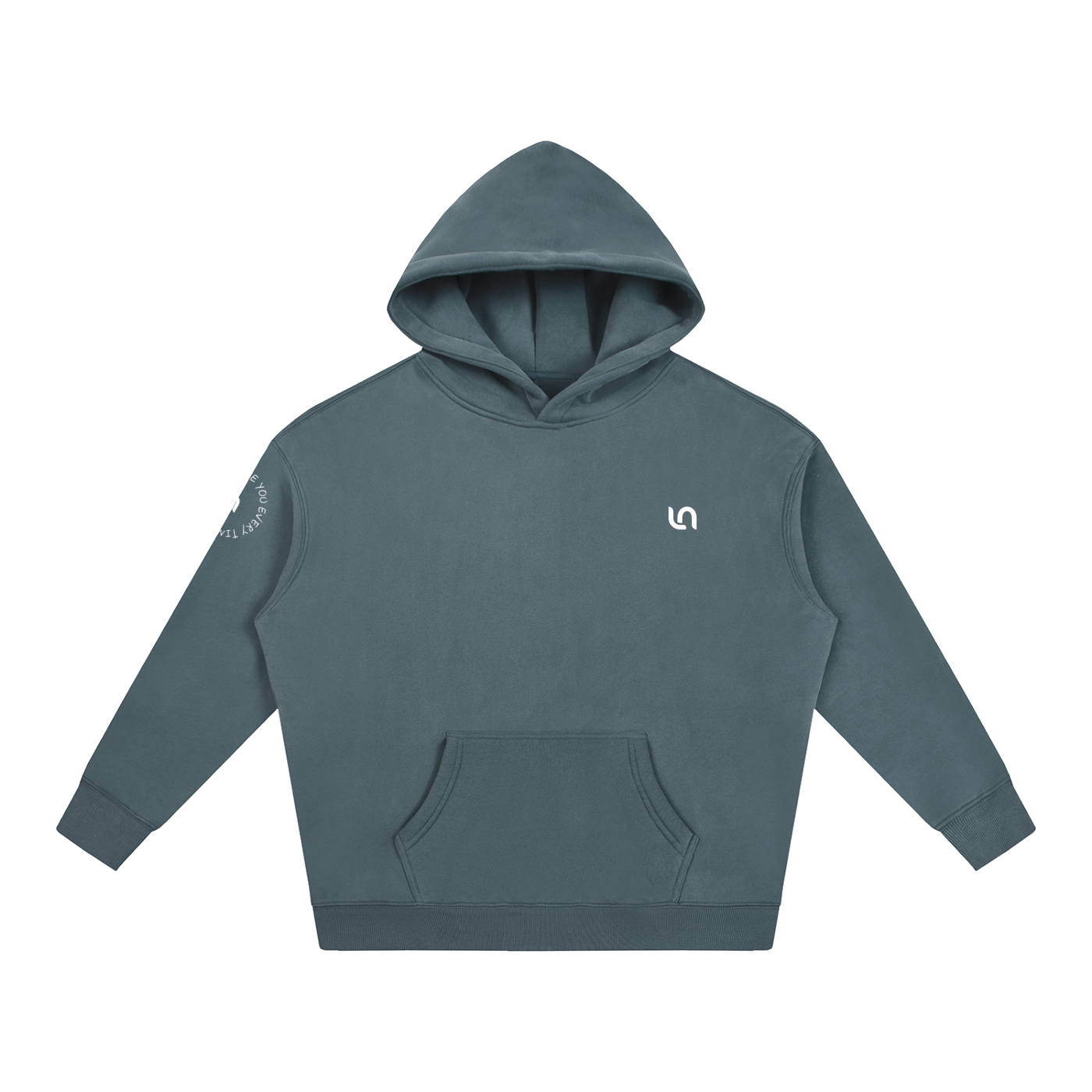 I’d choose you every time Oversize Fleeced Hoodie