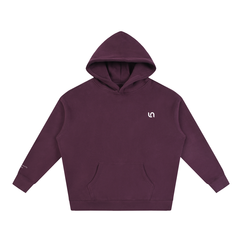 Smaller Notes - You're my favourite notification -  Oversize Fleeced Hoodie HT