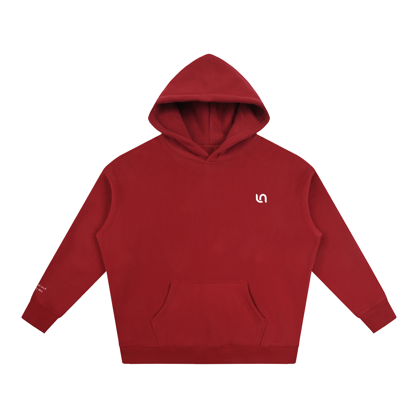 Smaller Notes - You're special and loved every day -  Oversize Fleeced Hoodie HT