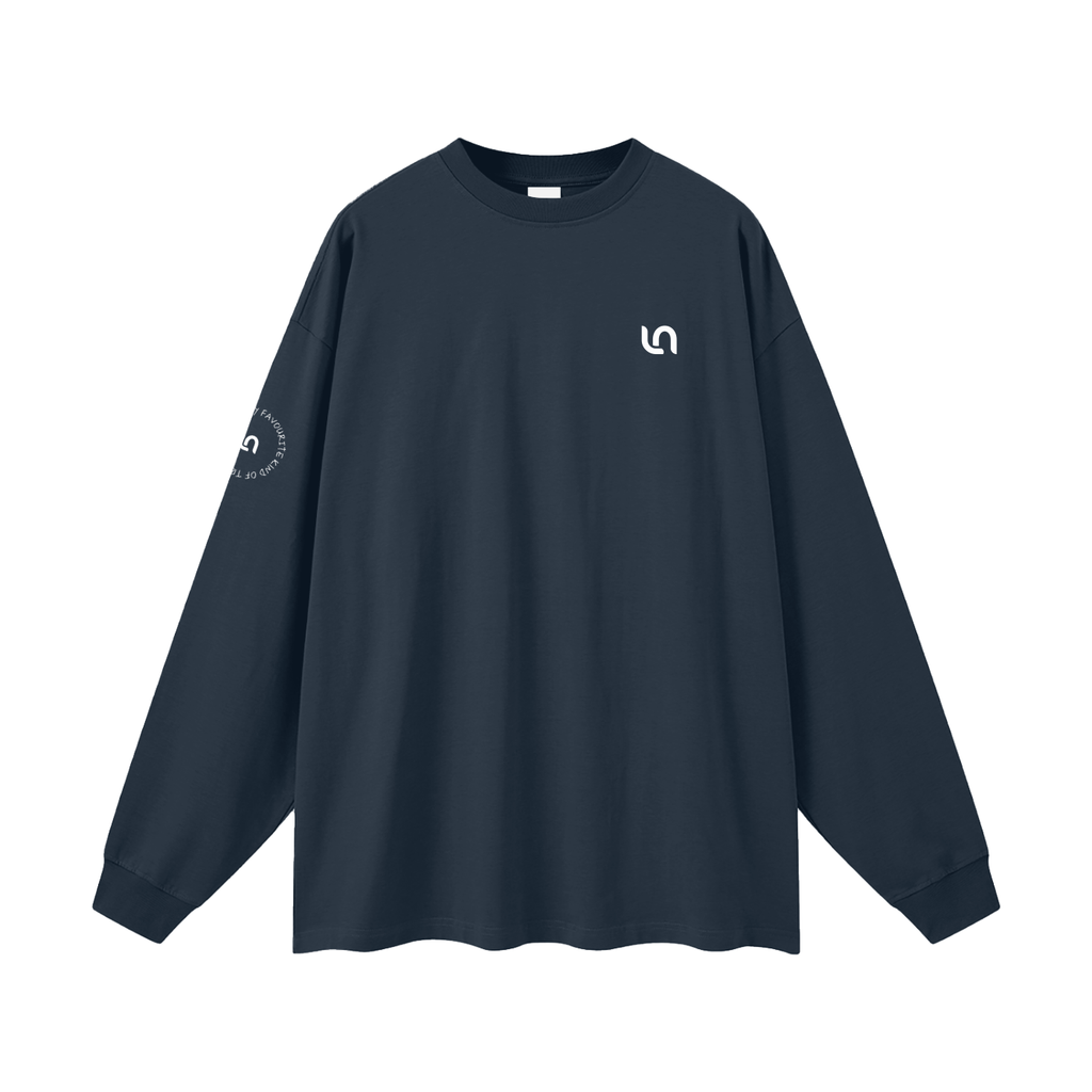 You're my favourite kind of trouble Oversized Unisex Long Sleeve T-Shirt