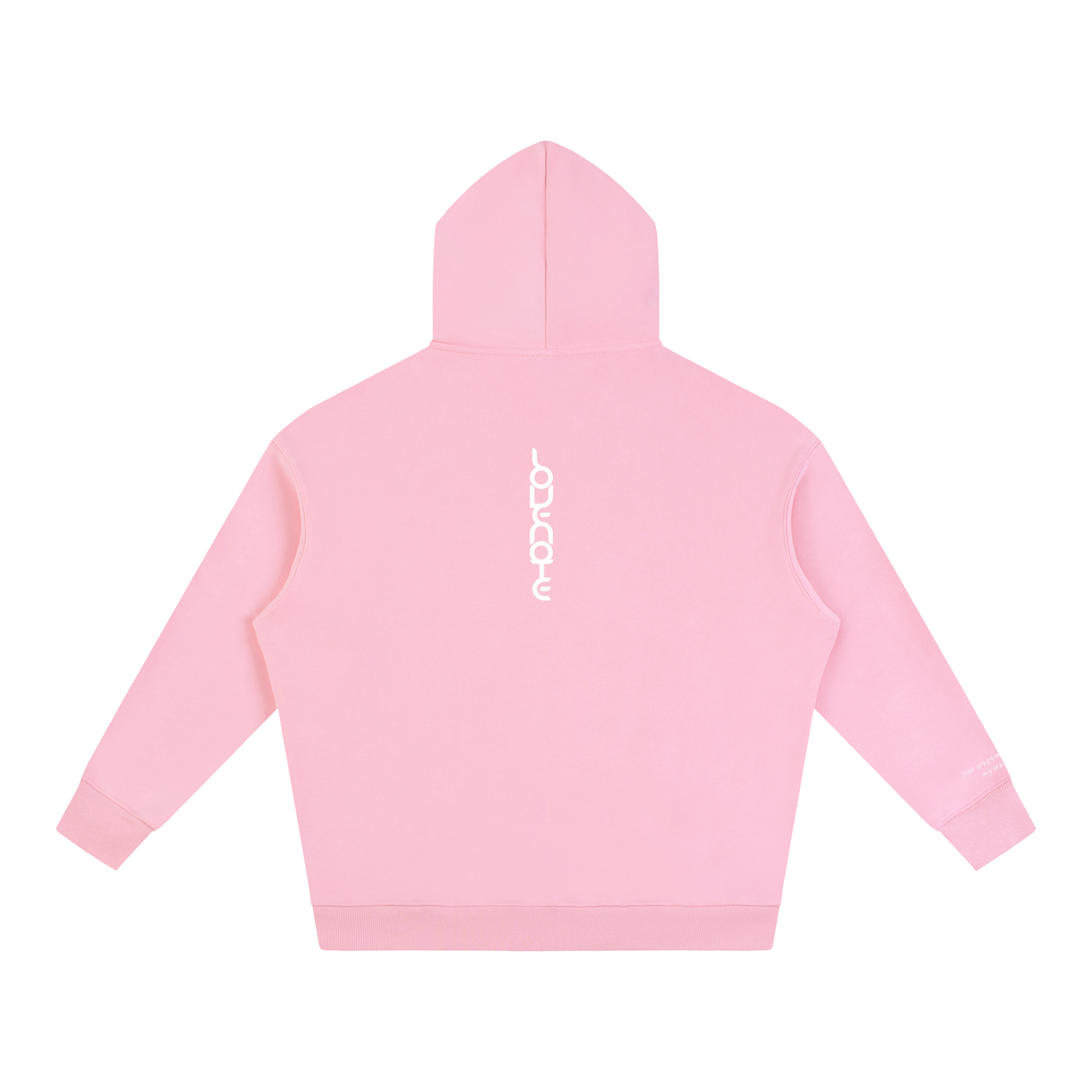 Smaller Notes - Your crazy matches my crazy -  Oversize Fleeced Hoodie HT