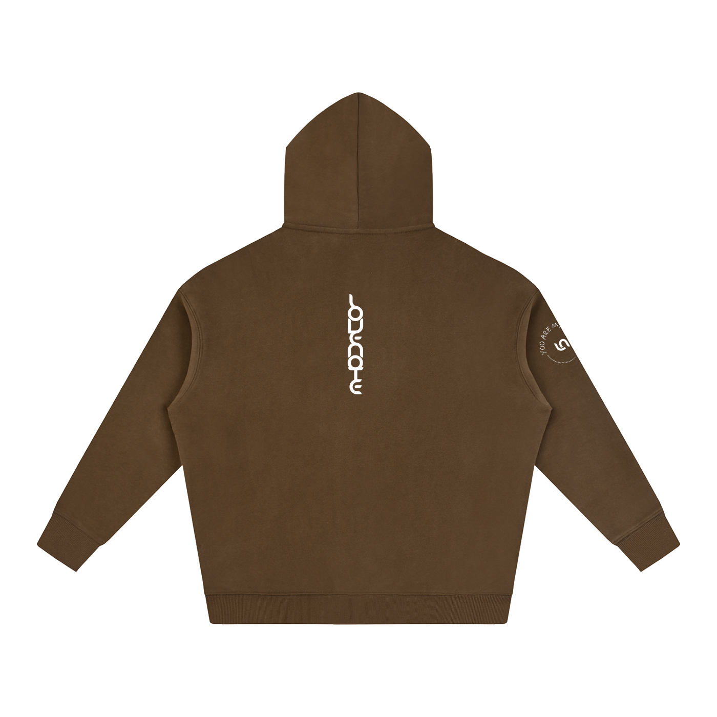 You are my soul sister Oversize Fleeced Hoodie