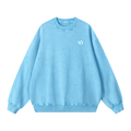 You had me at hello - snow washed Oversized Sweatshirt