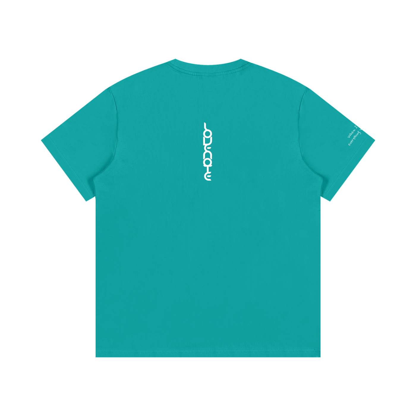 Smaller Notes - When I met you, everything made sense - Cotton T-Shirt