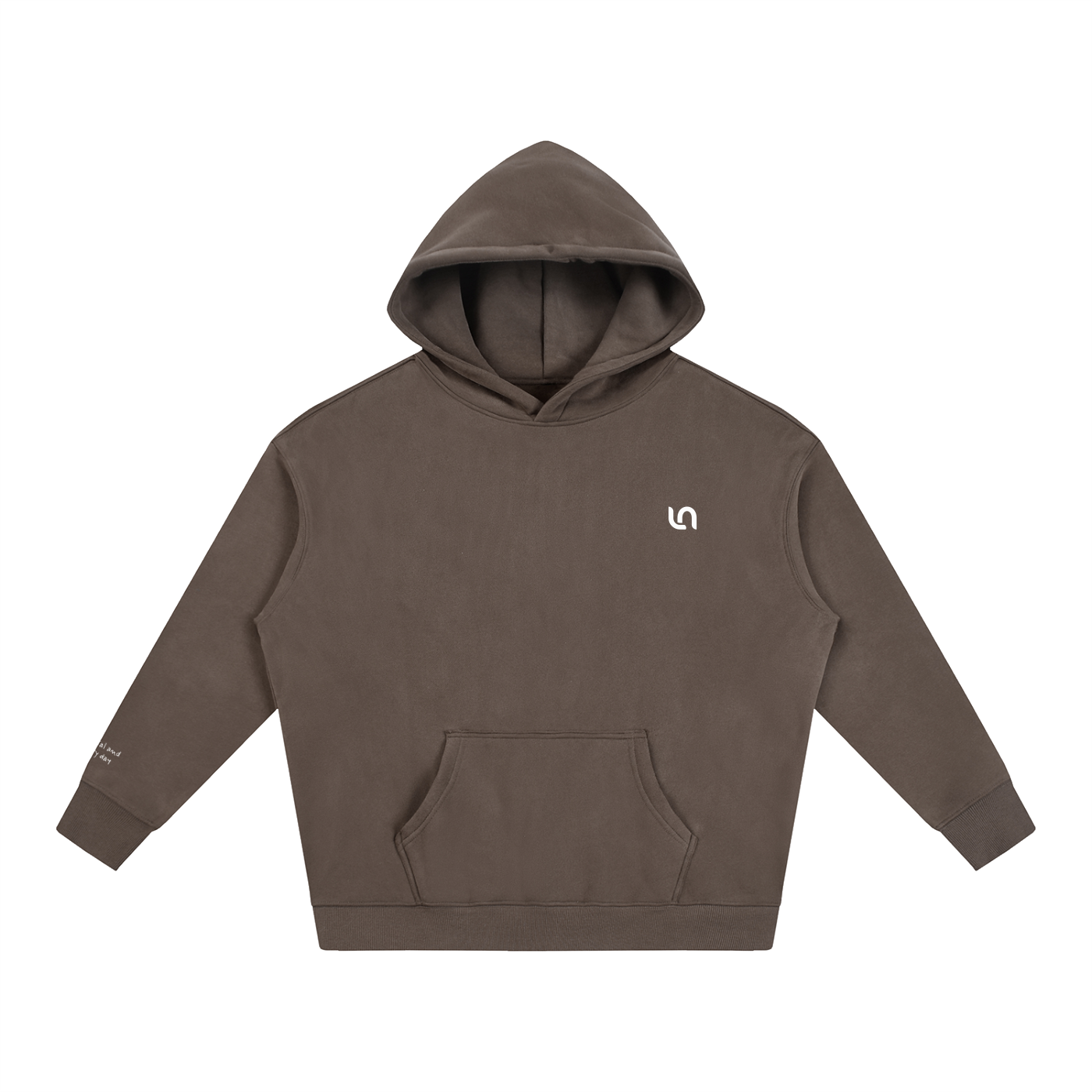 Smaller Notes - You're special and loved every day -  Oversize Fleeced Hoodie HT