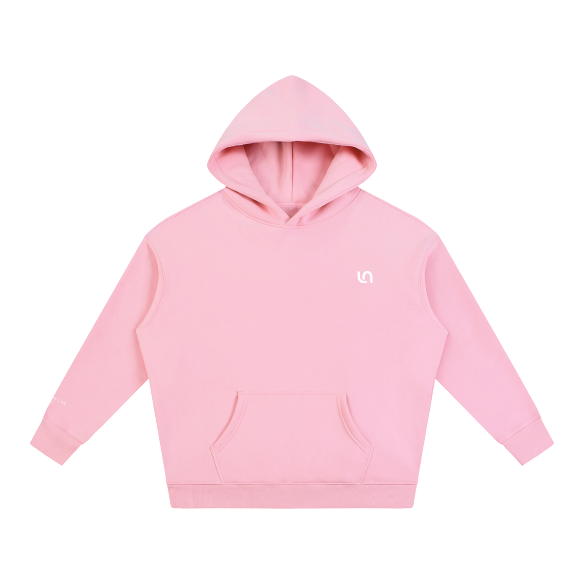 Smaller Notes - One small step is still progress -  Oversize Fleeced Hoodie HT