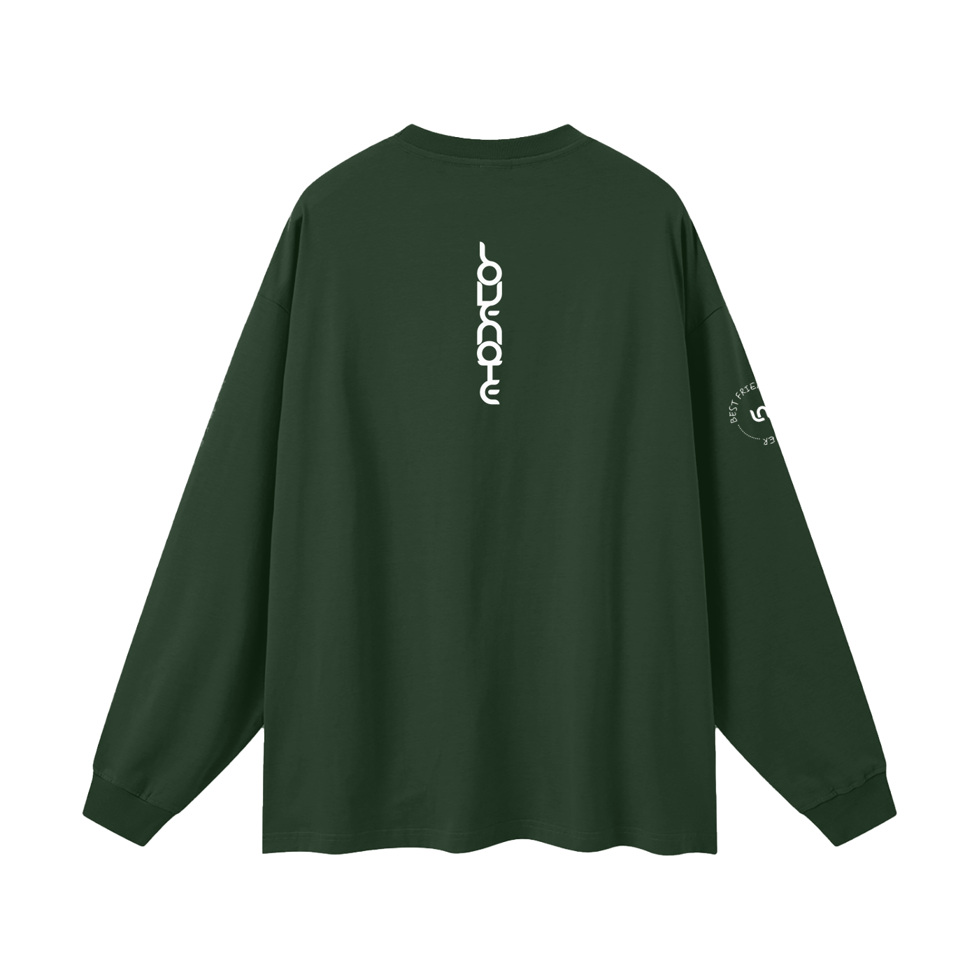Best friend vibes forever Oversized Unisex Long Sleeve T-Shirt