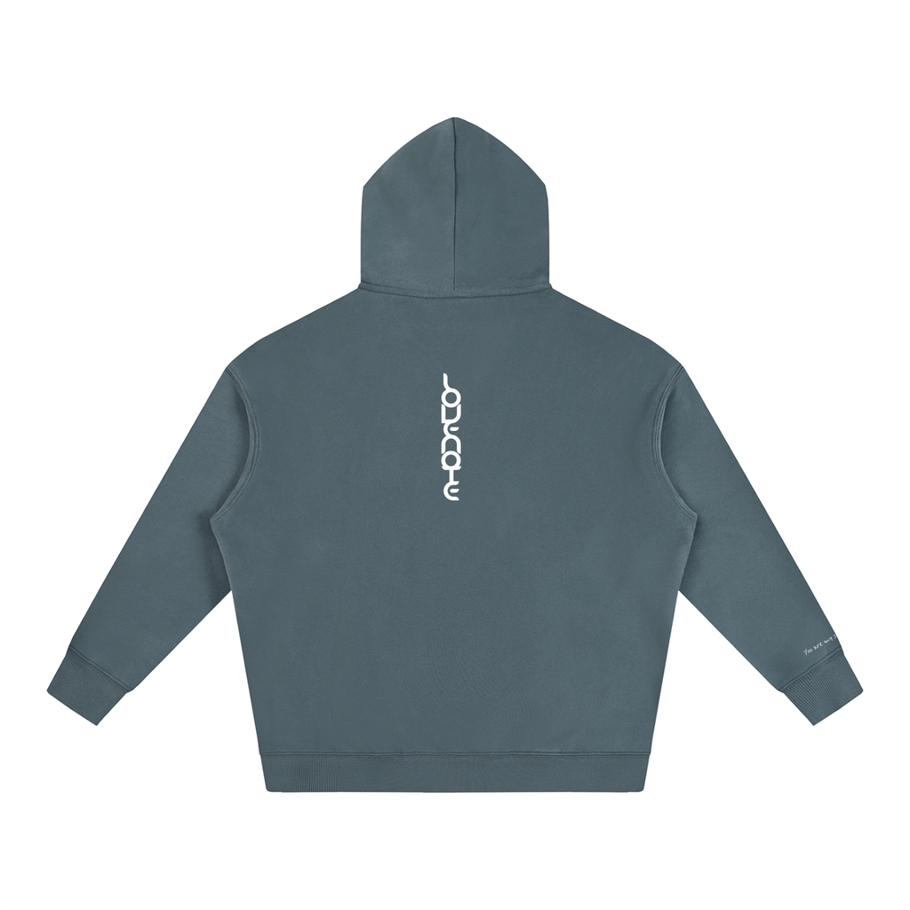 Smaller Notes - You are my soul sister  -  Oversize Fleeced Hoodie