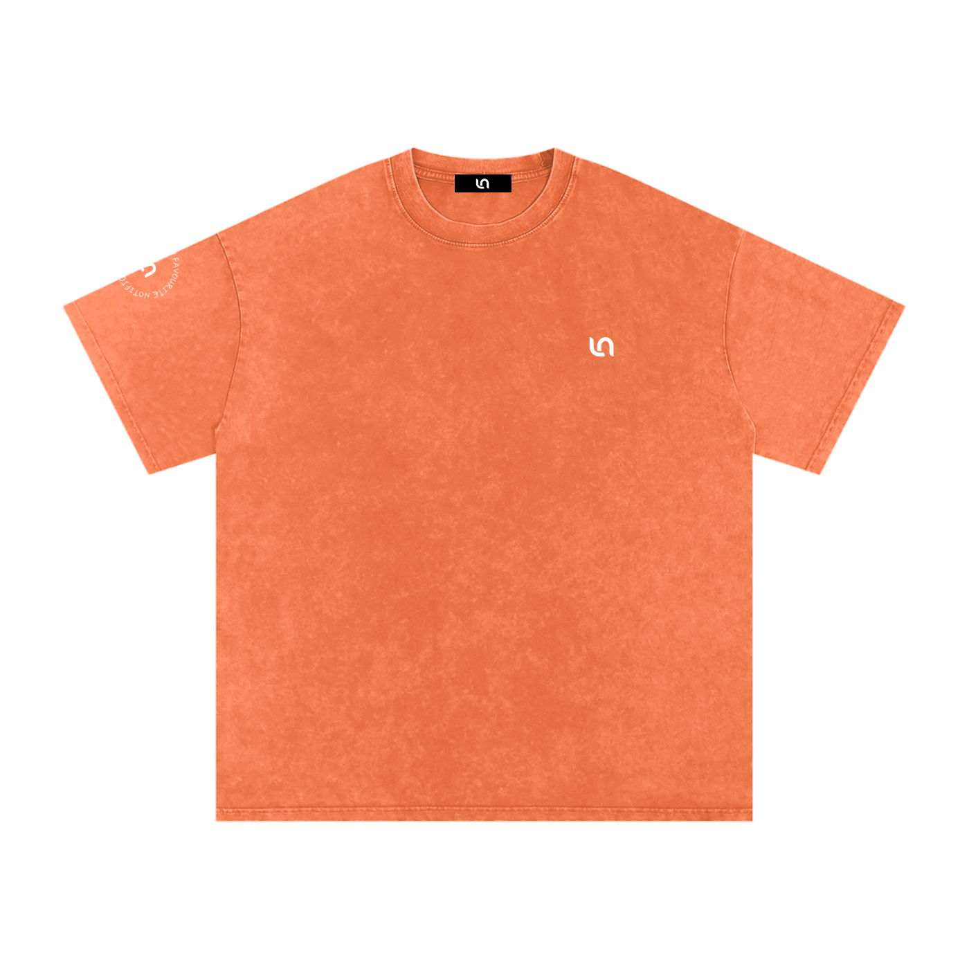 You're my favourite notification - Snow Washed Oversized Cotton T-Shirt