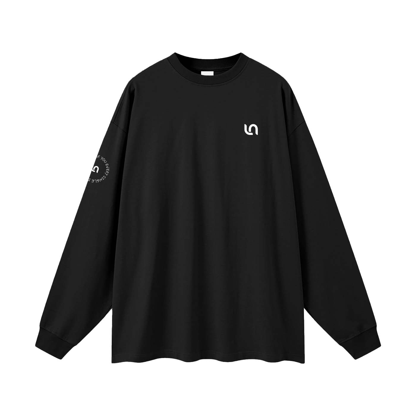 Proud of you every single day Oversized Unisex Long Sleeve T-Shirt