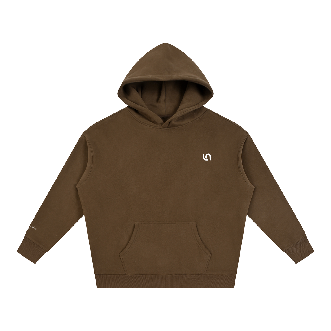 Smaller Notes - Your crazy matches my crazy -  Oversize Fleeced Hoodie HT