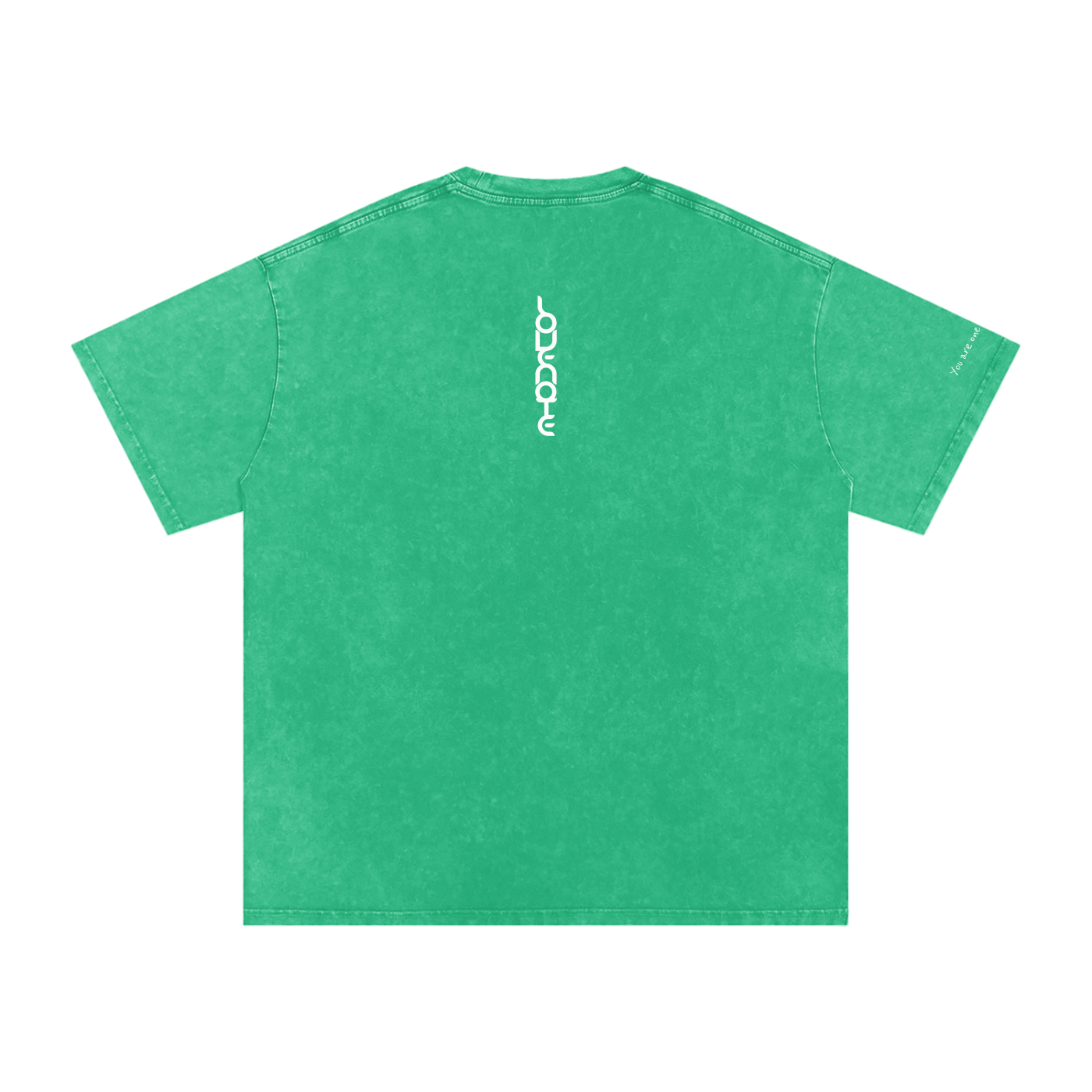 Smaller Notes - You are one in a million - Snow Washed Oversized Cotton T-Shirt