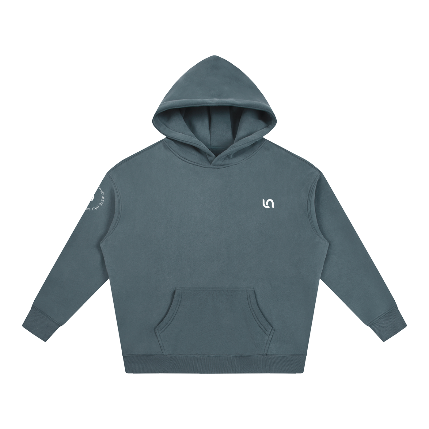 You’re my favourite bad influence Oversize Fleeced Hoodie