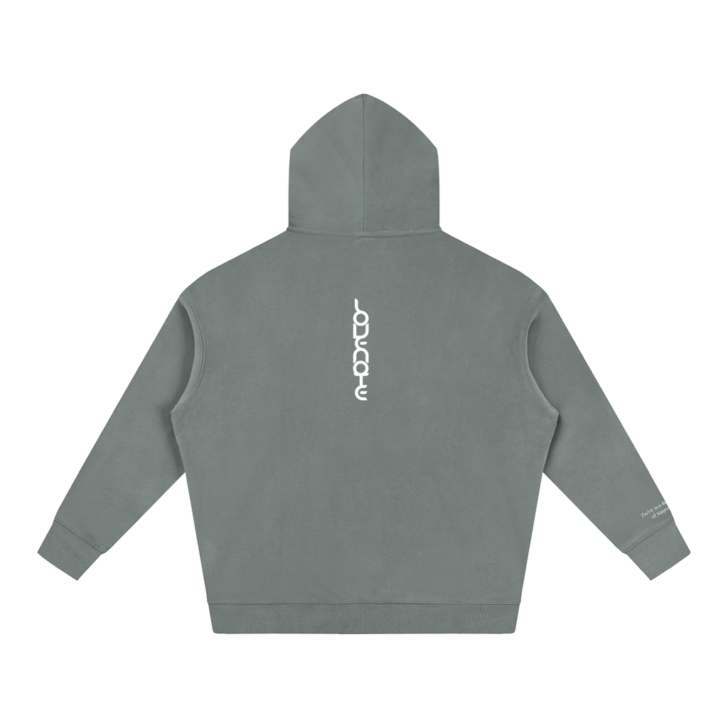 Smaller Notes - You're my daily dose of happiness -  Oversize Fleeced Hoodie HT