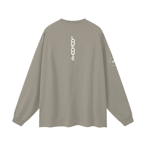 Proud of you every single day Oversized Unisex Long Sleeve T-Shirt
