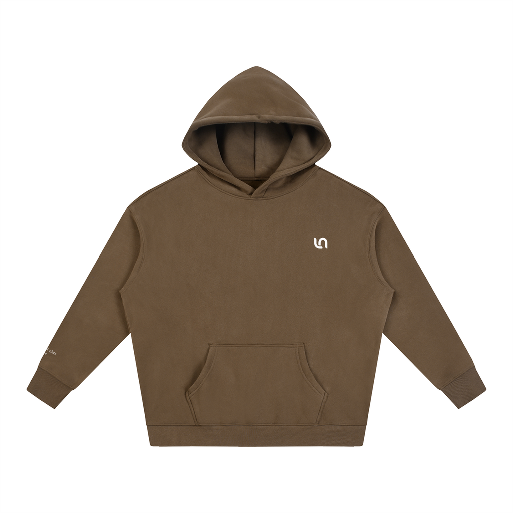 Smaller Notes - Best friend vibes forever -  Oversize Fleeced Hoodie HT