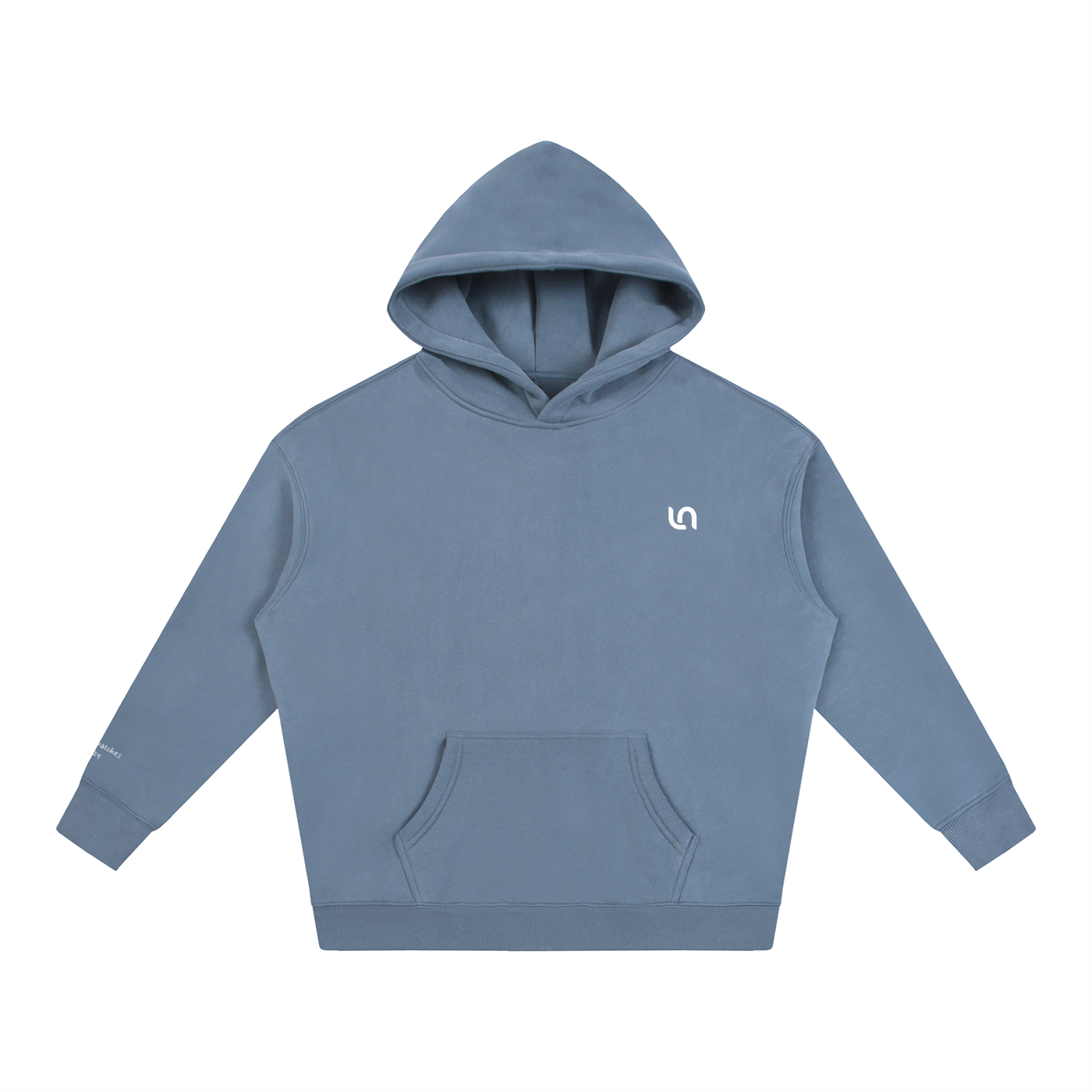 Smaller Notes - Your crazy matches my crazy -  Oversize Fleeced Hoodie HT